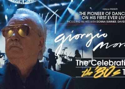Giorgio Moroder – The Celebration of the ’80s Tour